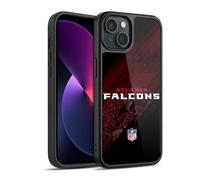 Head Case Designs Officially Licensed NFL Blur Atlanta Falcons Logo Gel Armour Case [Military Grade Protection] Compatible With Apple iPhone 13