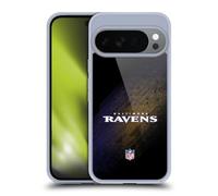 Head Case Designs Officially Licensed NFL Blur Baltimore Ravens Logo Gel Case [Military Grade Protection] Compatible with Google Pixel 10 and Compatible with MagSafe