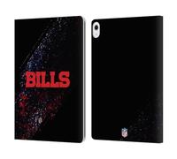 Head Case Designs Officially Licensed NFL Blur Buffalo Bills Logo Leather Wallet Case Compatible With Apple iPad Air 13 2024/2025