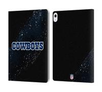 Head Case Designs Officially Licensed NFL Blur Dallas Cowboys Logo Leather Wallet Case Compatible With Apple iPad Air 13 2024/2025