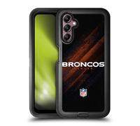 Head Case Designs Officially Licensed NFL Blur Denver Broncos Logo Ultra-Armoured Shockproof Case [Military Grade Protection] Compatible With Samsung Galaxy A14 5G