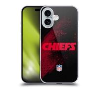 Head Case Designs Officially Licensed NFL Blur Kansas City Chiefs Logo Hard Back Case Compatible With Apple iPhone 16