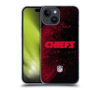 Head Case Designs Officially Licensed NFL Blur Kansas City Chiefs Logo Hard Back Case Compatible With Apple iPhone 15