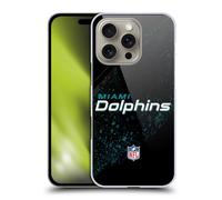 Head Case Designs Officially Licensed NFL Blur Miami Dolphins Logo Hard Back Case Compatible With Apple iPhone 16 Pro