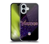 Head Case Designs Officially Licensed NFL Blur Minnesota Vikings Logo Hard Back Case Compatible With Apple iPhone 16