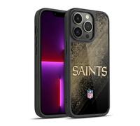Head Case Designs Officially Licensed NFL Blur New Orleans Saints Logo Gel Armour Case [Military Grade Protection] Compatible With Apple iPhone 13 Pro
