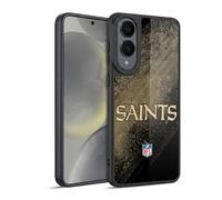 Head Case Designs Officially Licensed NFL Blur New Orleans Saints Logo Gel Armour Case [Military Grade Protection] Compatible With Samsung Galaxy S25 Edge