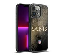 Head Case Designs Officially Licensed NFL Blur New Orleans Saints Logo Gel Armour Case [Military Grade Protection] Compatible With Apple iPhone 13 Pro Max