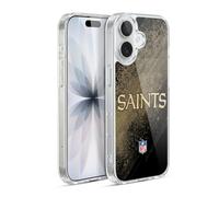 Head Case Designs Officially Licensed NFL Blur New Orleans Saints Logo Gel Case [Military Grade Protection] Compatible with Apple iPhone 17 and Compatible with MagSafe