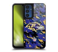 Head Case Designs Officially Licensed NFL Camou Baltimore Ravens Logo Gel Armour Case [Military Grade Protection] Compatible With Samsung Galaxy A15