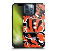 Head Case Designs Officially Licensed NFL Camou Cincinnati Bengals Logo Gel Armour Case [Military Grade Protection] Compatible With Apple iPhone 13 Pro Max