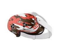Head Case Designs Officially Licensed NFL Camou Cleveland Browns Vinyl Sticker Skin Decal Cover Compatible With Meta Quest 3S