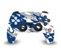 Head Case Designs Officially Licensed NFL Camou Indianapolis Colts Vinyl Faceplate Sticker Gaming Skin Decal Cover Compatible With Sony PlayStation 5 PS5 DualSense Controller