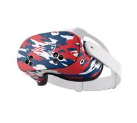 Head Case Designs Officially Licensed NFL Camou New England Patriots Vinyl Sticker Skin Decal Cover Compatible With Meta Quest 3S