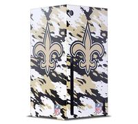 Head Case Designs Officially Licensed NFL Camou New Orleans Saints Game Console Wrap Case Cover Compatible With Xbox Series X