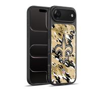 Head Case Designs Officially Licensed NFL Camou New Orleans Saints Logo Gel Armour Case [Military Grade Protection] Compatible With Apple iPhone 17 Air