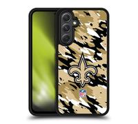 Head Case Designs Officially Licensed NFL Camou New Orleans Saints Logo Gel Armour Case [Military Grade Protection] Compatible With Samsung Galaxy A54 5G