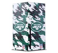 Head Case Designs Officially Licensed NFL Camou New York Jets Game Console Wrap Case Cover Compatible With Xbox Series X