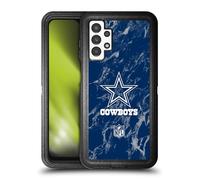 Head Case Designs Officially Licensed NFL Coloured Marble Dallas Cowboys Graphics Ultra-Armoured Shockproof Case [Military Grade Protection] Compatible With Samsung Galaxy A13 (2022)