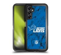 Head Case Designs Officially Licensed NFL Coloured Marble Detroit Lions Graphics Ultra-Armoured Shockproof Case Compatible With Samsung Galaxy A05s