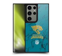 Head Case Designs Officially Licensed NFL Coloured Marble Jacksonville Jaguars Graphics Gel Armour Case [Military Grade Protection] Compatible With Samsung Galaxy S24 Ultra 5G