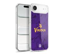 Head Case Designs Officially Licensed NFL Coloured Marble Minnesota Vikings Graphics Gel Case [Military Grade Protection] Compatible with Apple iPhone 17 Air and Compatible with MagSafe