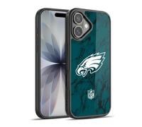 Head Case Designs Officially Licensed NFL Coloured Marble Philadelphia Eagles Graphics Gel Armour Case [Military Grade Protection] Compatible With Apple iPhone 17