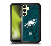 Head Case Designs Officially Licensed NFL Coloured Marble Philadelphia Eagles Graphics Ultra-Armoured Shockproof Case Compatible With Samsung Galaxy A25 5G