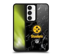 Head Case Designs Officially Licensed NFL Coloured Marble Pittsburgh Steelers Graphics Gel Armour Case [Military Grade Protection] Compatible With Samsung Galaxy S24 5G