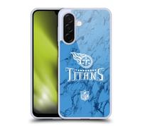 Head Case Designs Officially Licensed NFL Coloured Marble Tennessee Titans Graphics Gel Case [Military Grade Protection] Compatible With Samsung Galaxy A26 5G
