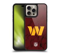 Head Case Designs Officially Licensed NFL Coloured Marble Washington Football Team Graphics Gel Armour Case [Military Grade Protection] Compatible With Apple iPhone 16 Pro Max