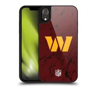 Head Case Designs Officially Licensed NFL Coloured Marble Washington Football Team Graphics Gel Armour Case [Military Grade Protection] Compatible With Apple iPhone XR