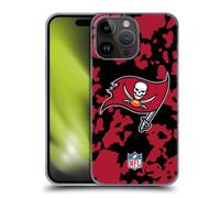 Head Case Designs Officially Licensed NFL Cow Animal Print Tampa Bay Buccaneers Art Hard Back Case Compatible With Apple iPhone 15 Pro Max