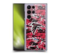 Head Case Designs Officially Licensed NFL Digital Camouflage Atlanta Falcons Graphics Hard Back Case Compatible With Samsung Galaxy S22 Ultra 5G