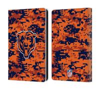 Head Case Designs Officially Licensed NFL Digital Camouflage Chicago Bears Graphics Leather Wallet Case Compatible With Amazon Kindle Paperwhite 6