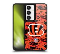 Head Case Designs Officially Licensed NFL Digital Camouflage Cincinnati Bengals Graphics Gel Armour Case [Military Grade Protection] Compatible With Samsung Galaxy S24 5G