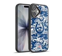 Head Case Designs Officially Licensed NFL Digital Camouflage Indianapolis Colts Graphics Gel Armour Case [Military Grade Protection] Compatible With Apple iPhone 17