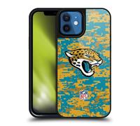 Head Case Designs Officially Licensed NFL Digital Camouflage Jacksonville Jaguars Graphics Gel Armour Case [Military Grade Protection] Compatible With Apple iPhone 12 / iPhone 12 Pro