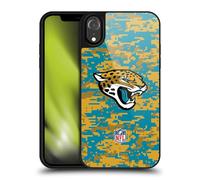 Head Case Designs Officially Licensed NFL Digital Camouflage Jacksonville Jaguars Graphics Gel Armour Case [Military Grade Protection] Compatible With Apple iPhone XR