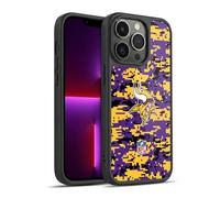 Head Case Designs Officially Licensed NFL Digital Camouflage Minnesota Vikings Graphics Gel Armour Case [Military Grade Protection] Compatible With Apple iPhone 13 Pro