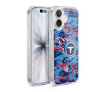 Head Case Designs Officially Licensed NFL Digital Camouflage Tennessee Titans Graphics Gel Case [Military Grade Protection] Compatible with Apple iPhone 17 and Compatible with MagSafe