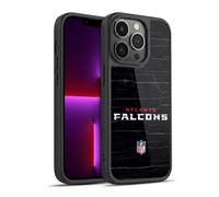 Head Case Designs Officially Licensed NFL Distressed Look Atlanta Falcons Logo Gel Armour Case [Military Grade Protection] Compatible With Apple iPhone 13 Pro