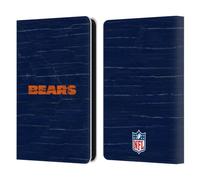 Head Case Designs Officially Licensed NFL Distressed Look Chicago Bears Logo Leather Wallet Case Compatible With Amazon Kindle 11th Gen 6in 2022