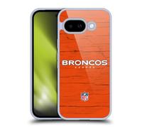 Head Case Designs Officially Licensed NFL Distressed Look Denver Broncos Logo Gel Case [Military Grade Protection] Compatible With Google Pixel 9A