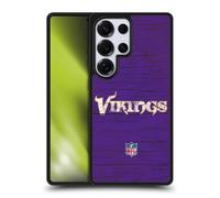 Head Case Designs Officially Licensed NFL Distressed Look Minnesota Vikings Logo Gel Armour Case [Military Grade Protection] Compatible With Samsung Galaxy S25 Ultra