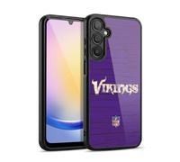 Head Case Designs Officially Licensed NFL Distressed Look Minnesota Vikings Logo Gel Armour Case [Military Grade Protection] Compatible With Samsung Galaxy A25 5G