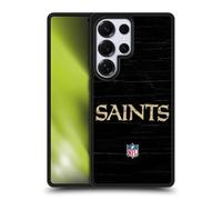 Head Case Designs Officially Licensed NFL Distressed Look New Orleans Saints Logo Gel Armour Case [Military Grade Protection] Compatible With Samsung Galaxy S25 Ultra