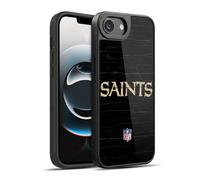 Head Case Designs Officially Licensed NFL Distressed Look New Orleans Saints Logo Gel Armour Case [Military Grade Protection] Compatible With Apple iPhone 16e / iPhone 17e