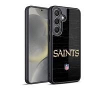Head Case Designs Officially Licensed NFL Distressed Look New Orleans Saints Logo Gel Armour Case [Military Grade Protection] Compatible With Samsung Galaxy S24 5G