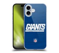 Head Case Designs Officially Licensed NFL Distressed Look New York Giants Logo Hard Back Case Compatible With Apple iPhone 16